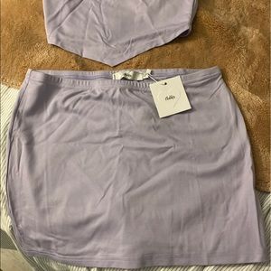adika top and skirt set